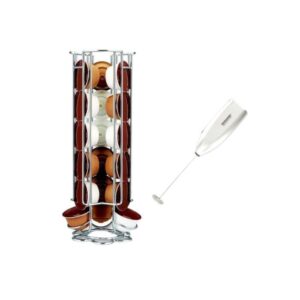 Koffieset met Dolce Gusto-capsulehouder en melkopschuimer - FACKELMANN