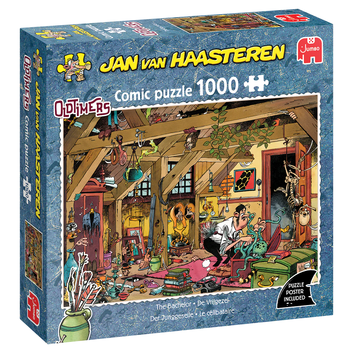 Jan van Haasteren Oldtimers  | De vrijgezel | 1.000 stukjes