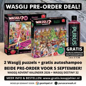 2x Wasgij + 1x Gratis autoshampoo