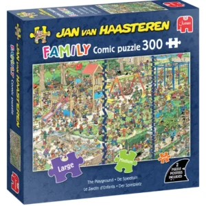Jan van Haasteren - De Speeltuin | 300 stukjes Family Puzzel